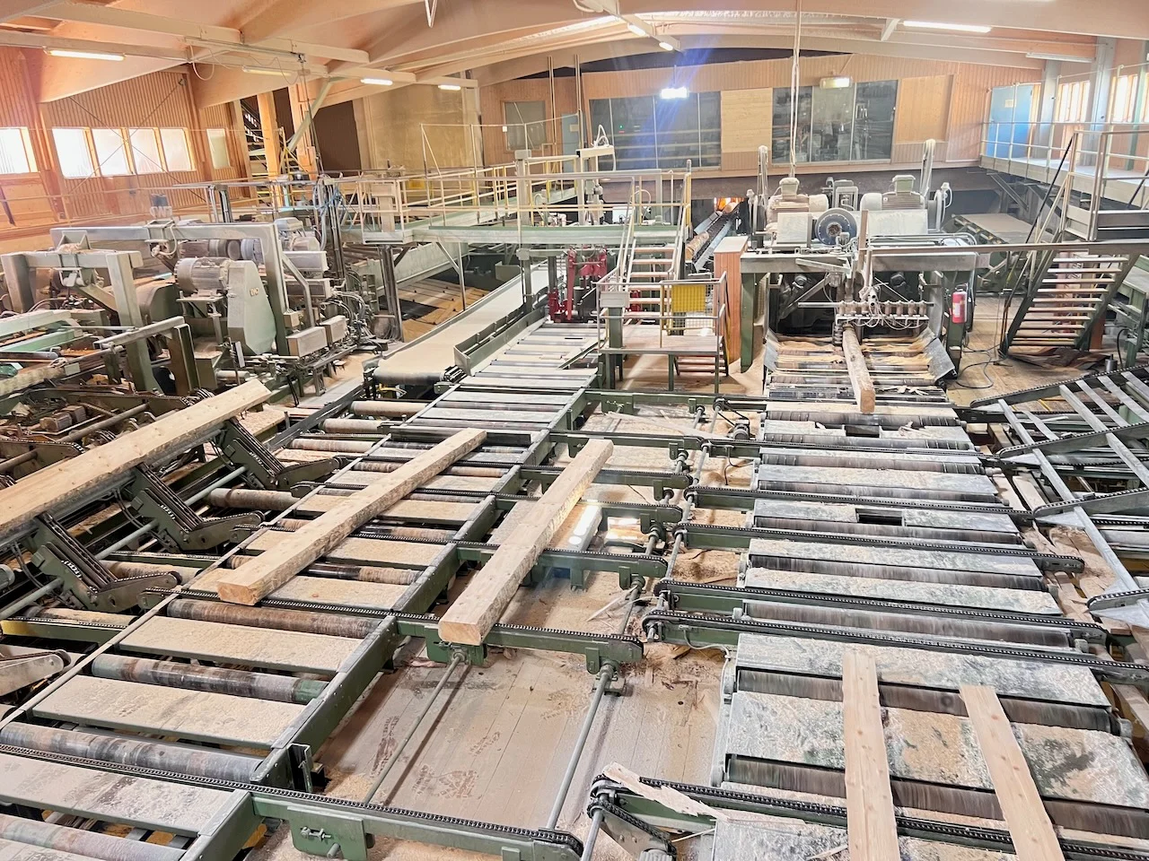 Spaner- Kreissägenlinie EWD - Springer - Nicholson....